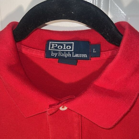 Polo Ralph Lauren Shirt Red Blue - Picture 5 of 6
